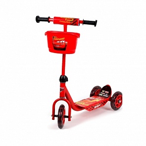 Самокат 3-х колёсный Тачки (Next, XG5102M-CARSsim)